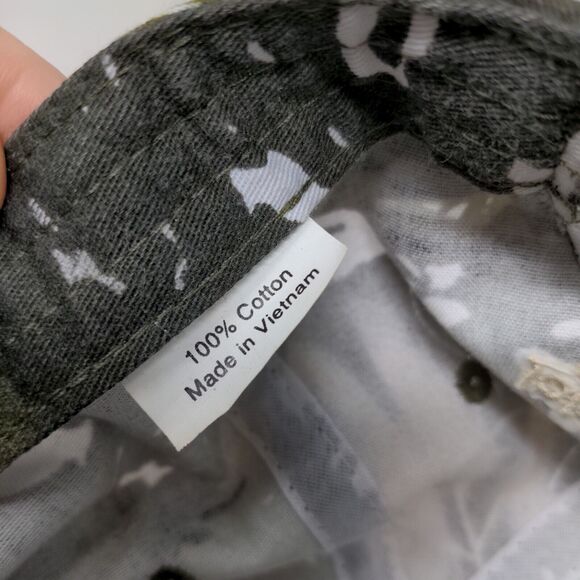 United Refrigeration Men's Strapback Hat Camo Adjustable Embroidered Logo - Picture 9 of 10